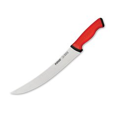 Нож мясника красный 21х3,6 см
