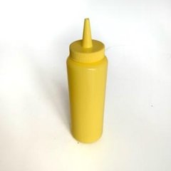 Бутылка для соусов желтая 220мл