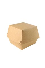 Коробка для бургера клееная 12х12 см h12 см бумажное