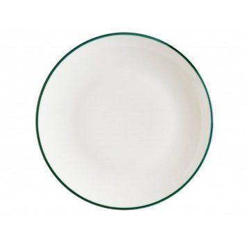 Тарелка Bonna Linea Green d17 Фарфор
