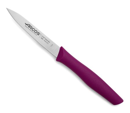 Нож для чистки фиолетовый длина 10 см