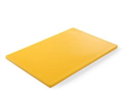 Доска кухонная желтая 60х40 см пластик