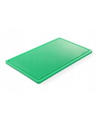 Дошка кухонна зелена 53х32,5 см h1,5 см пластик