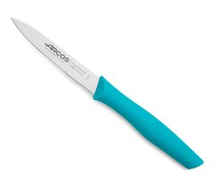 Нож для чистки голубой длина 10 см