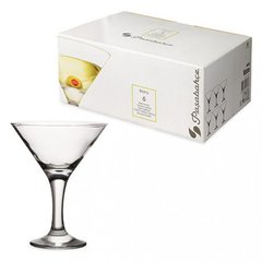 Набор бокалов для мартини 6 штук 190мл d10,7 см h13,6 см стекло