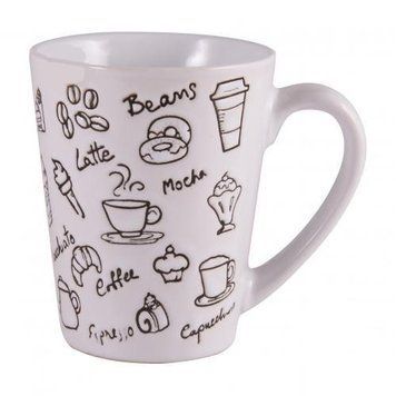 Кружка Milika Coffe Drink Gray 320мл Керамика