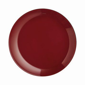 Тарілка десертна Luminarc Arty Burgundy кругла без борта d20,5 Ударостійке скло