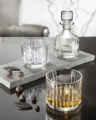 Набор для виски (графин 345мл+ стакани 367мл-2шт) 4 предмета стекло