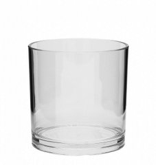 Склянка низька для віскі 280мл d7,9 см h8 см полікарбонат