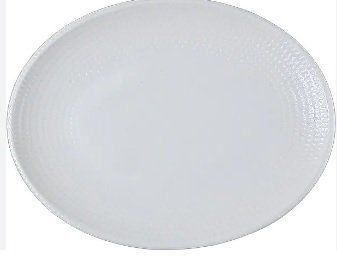 Блюдо овальне Bonna Pure Dot 25 Фарфор
