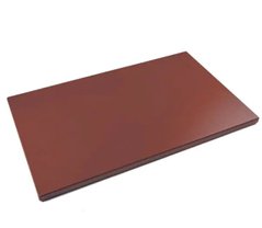 Доска кухонная коричневая 50х30 см h2 см пластик