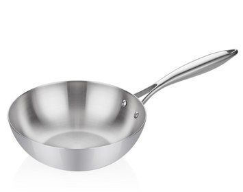 Сковорідка WOK d28 см нержавійка